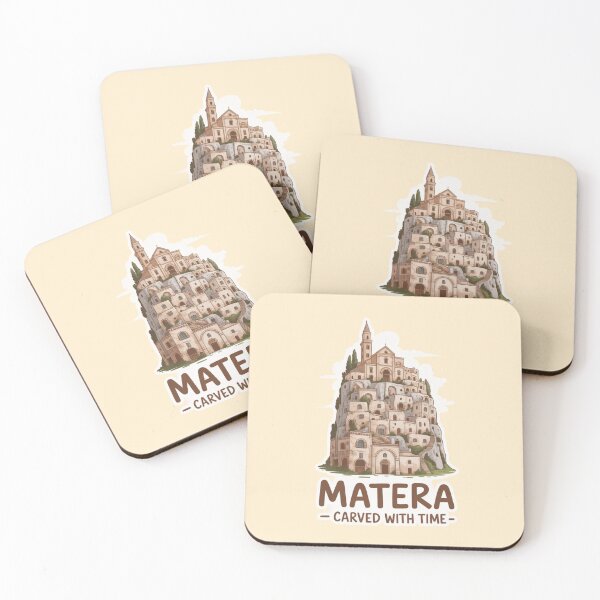 Item preview, Matera Italy Fun Sticker | Carved City Mini Slice designed and sold by Timeless Design.
