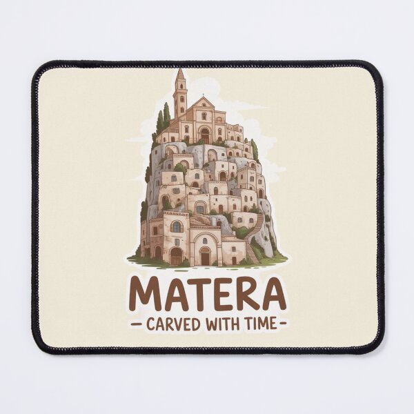 Item preview, Matera Italy Fun Sticker | Carved City Mini Slice designed and sold by Timeless Design.