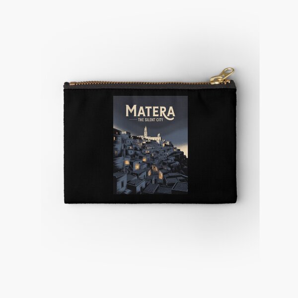Item preview, Matera Italy Sticker | Night Scene of the Stone City designed and sold by Timeless Design.