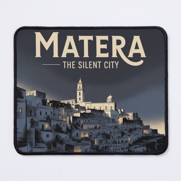 Item preview, Matera Italy Sticker | Night Scene of the Stone City designed and sold by Timeless Design.