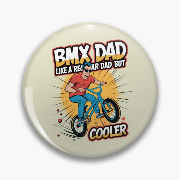 Item preview, BMX Dad Like a Regular Dad But Cooler | Vintage BMX Dad Retro Design - Cool Bike Father Gift | Strava designed and sold by BMLprint ⭐⭐⭐⭐⭐.