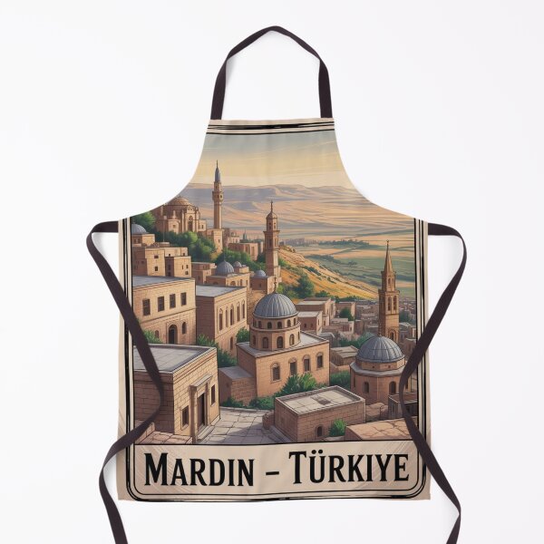 Item preview, Mardin Turkey Travel Stamp | Ancient Hilltop City designed and sold by Timeless Design.