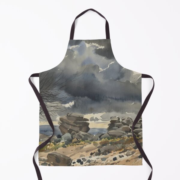 Item preview, Storm over Combestone Tor2 AI(watercolour + AI) designed and sold by artsmeow.