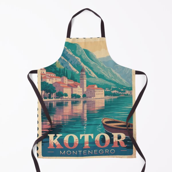 Item preview, Kotor Montenegro Travel Stamp | Hidden Bay Gem designed and sold by Timeless Design.