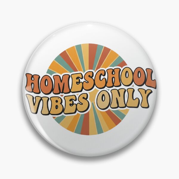 Item preview, Homeschool Vibes Only – Retro Groovy Homeschool Design designed and sold by ARTReMi.