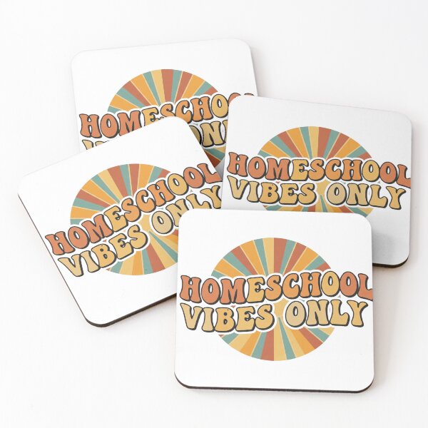 Item preview, Homeschool Vibes Only – Retro Groovy Homeschool Design designed and sold by ARTReMi.