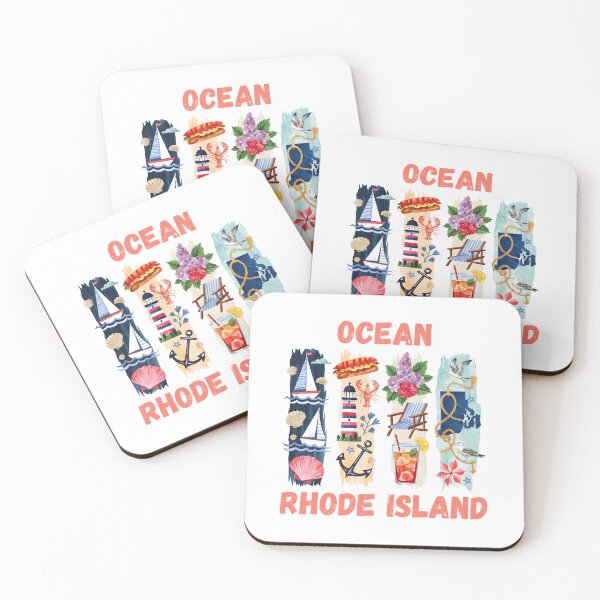 Item preview, Ocean Rhode Island – coastal charm and nautical state pride designed and sold by CleanDecor.