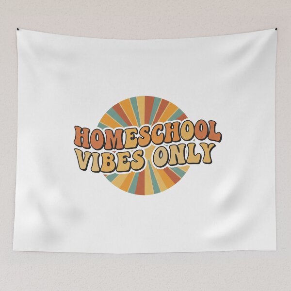 Item preview, Homeschool Vibes Only – Retro Groovy Homeschool Design designed and sold by ARTReMi.