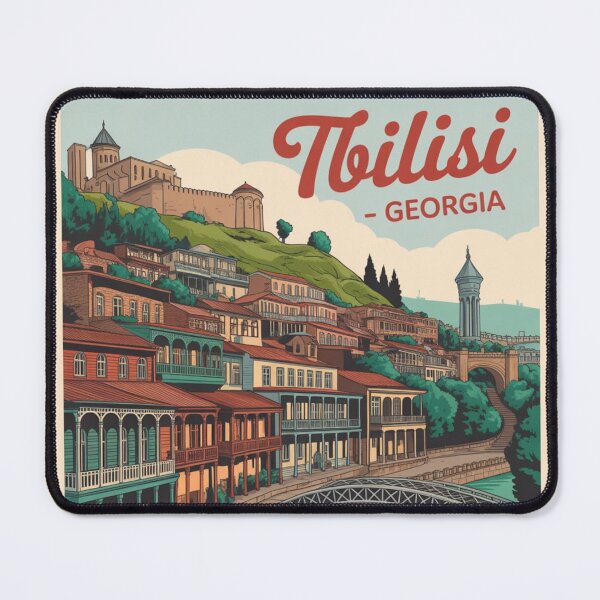 Item preview, Tbilisi Georgia Travel Sticker | Hidden Gem Balcony City designed and sold by Timeless Design.