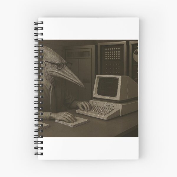 Item preview, cobol vintage pteranodon mainframe computer designed and sold by artvar.