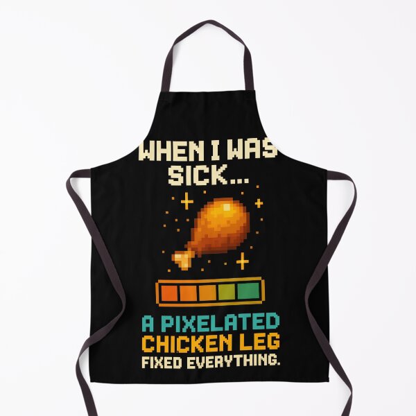 Item preview, Pixel Chicken Leg Health Bar – Retro Gamer Healing T-Shirt designed and sold by TeeTimeTreasure.