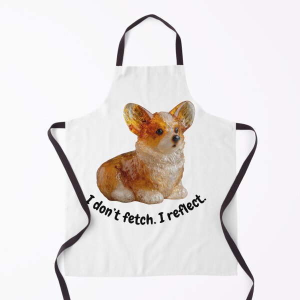 Item preview, Chibi Corgi in Shiny Glass Look – Pet Sticker Design designed and sold by Maryna_Reine.
