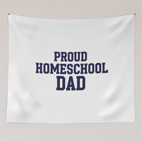Item preview, Proud Homeschool Dad – Minimalist Typography Design for Fathers designed and sold by ARTReMi.