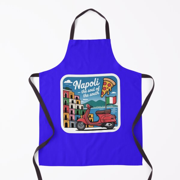 Item preview, Naples Italy Travel Sticker – Mount Vesuvius, Vespa & Colorful Streets designed and sold by Timeless Design.