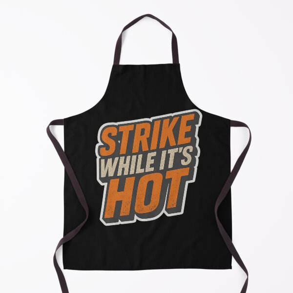 Item preview, Strike While It’s Hot – Blacksmith’s Motto designed and sold by Timeless Design.