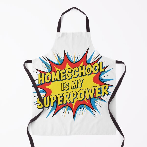 Item preview, Homeschool is My Superpower – Comic Pop Art Style Design designed and sold by ARTReMi.