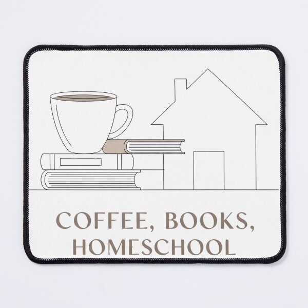 Item preview, Coffee, Books, Homeschool – Cozy Minimalist Line Art designed and sold by ARTReMi.