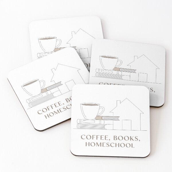 Item preview, Coffee, Books, Homeschool – Cozy Minimalist Line Art designed and sold by ARTReMi.