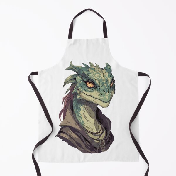 Item preview, Tribal DnD Lizardfolk Creature RPG Art designed and sold by bapupa.
