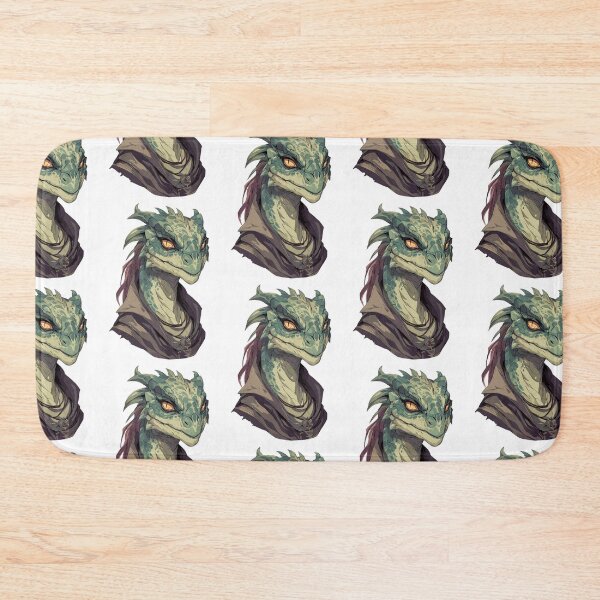 Item preview, Tribal DnD Lizardfolk Creature RPG Art designed and sold by bapupa.