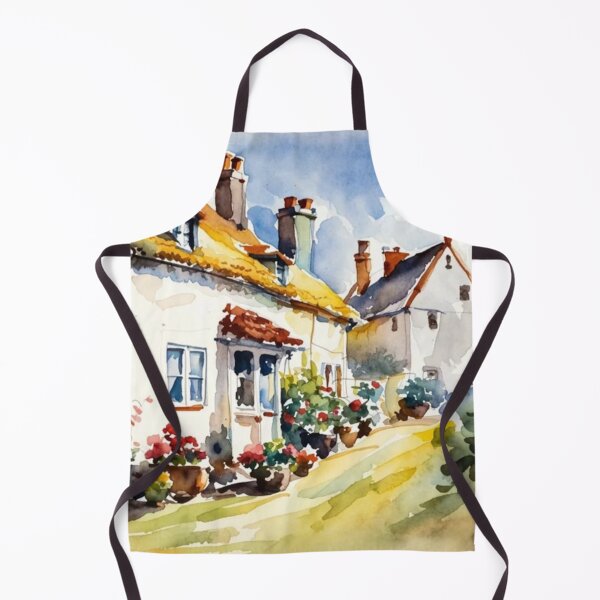 Item preview, Stokenham(watercolour + AI) designed and sold by artsmeow.