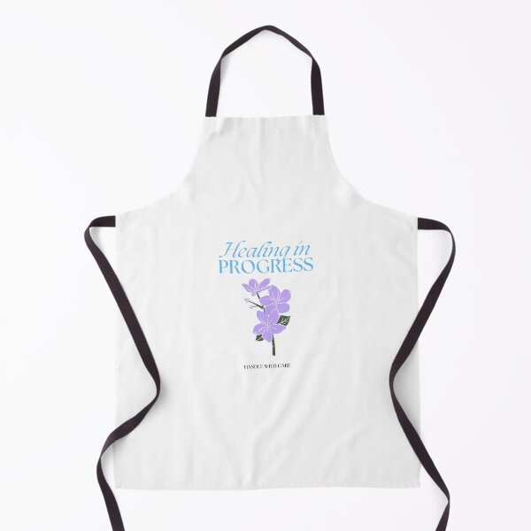 Item preview, Healing in Progress – Gentle Mental Health Flower Quote Design designed and sold by PupeCreativeArt .