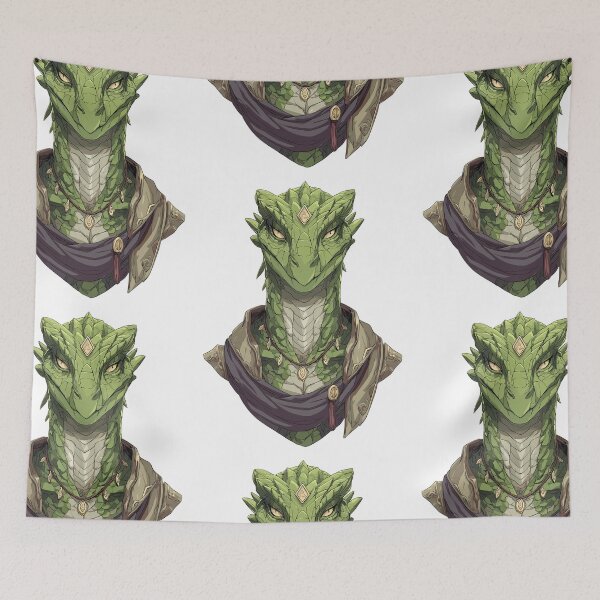 Item preview, Primitive DnD Lizardfolk Art designed and sold by bapupa.
