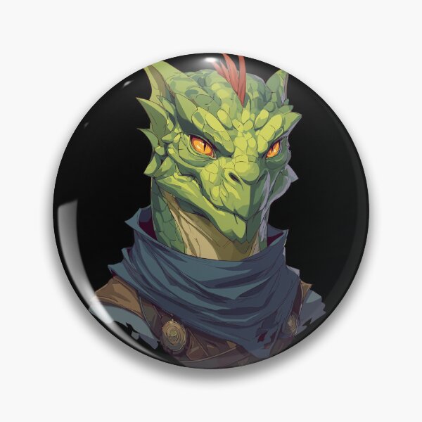 Item preview, Scaly DnD Lizardfolk Art designed and sold by bapupa.