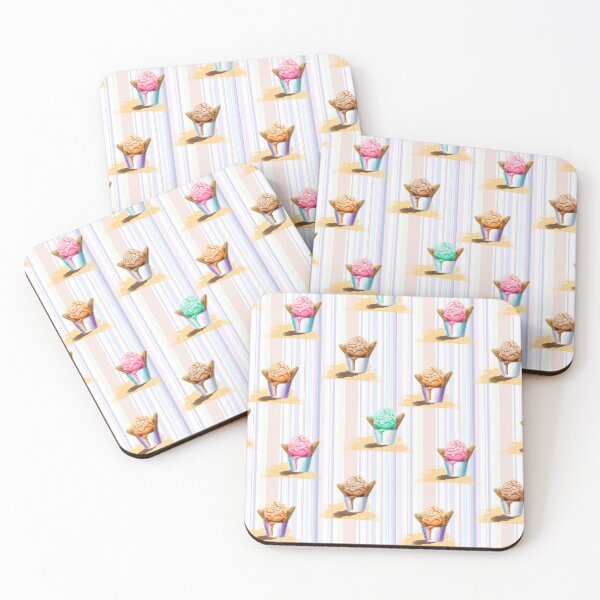 Item preview,  Sweet Summer Stripes Ice Cream designed and sold by Ekalininart.