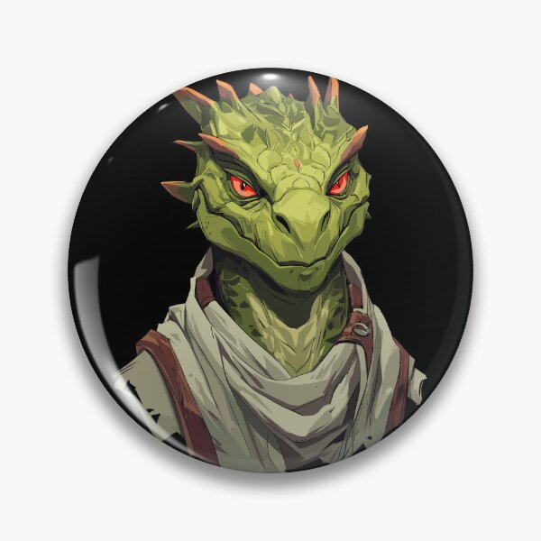 Item preview, Fierce DnD Lizardfolk Art designed and sold by bapupa.