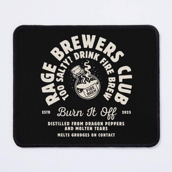 Item preview, Rage Brewers Club – Fire Brew Edition designed and sold by KomixsDesign.
