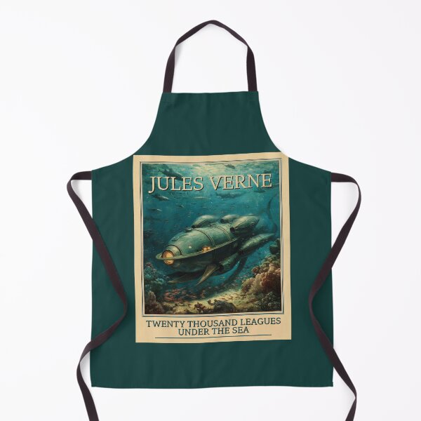 Item preview, A Vintage Poster of Twenty Thousand Leagues Under the Sea - Jules Verne designed and sold by GoodOldVintage.