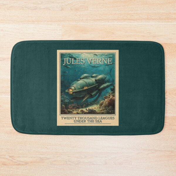Item preview, A Vintage Poster of Twenty Thousand Leagues Under the Sea - Jules Verne designed and sold by GoodOldVintage.