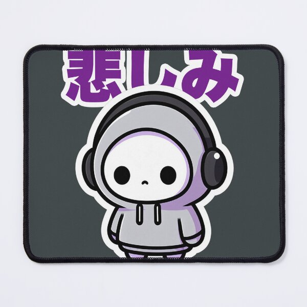 Item preview, Sad Ghost - Just Vibes and Disconnection designed and sold by YamiKawaiiDesigns.