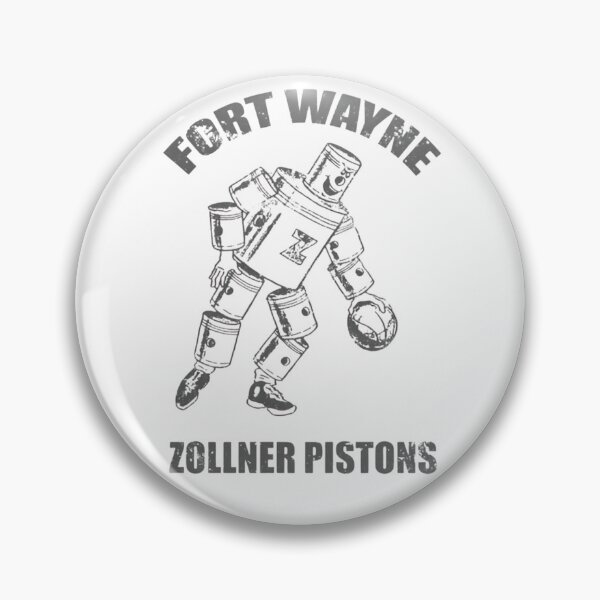 Item preview, Fort Wayne Zollner Pistons Retro Basketball Logo – Vintage Hoops Tribute designed and sold by Cloud420.