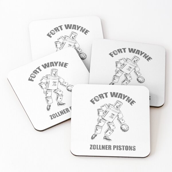 Item preview, Fort Wayne Zollner Pistons Retro Basketball Logo – Vintage Hoops Tribute designed and sold by Cloud420.