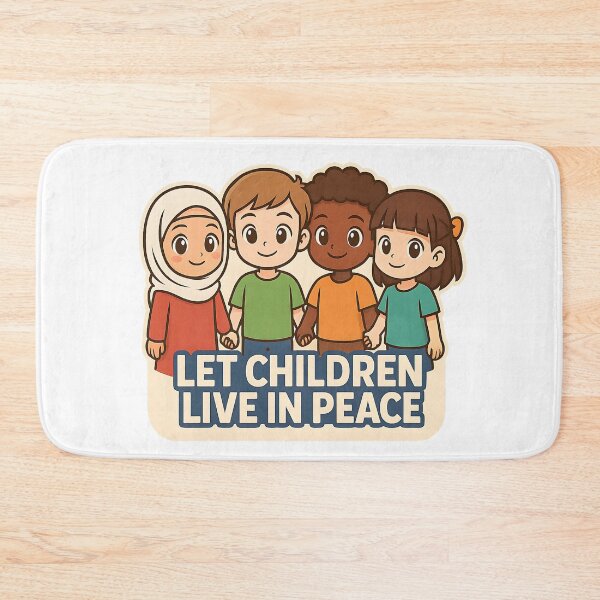 Item preview, Let Children Live in Peace – Pro-Peace Artwork for Palestine and the World designed and sold by BloomOfDesign.