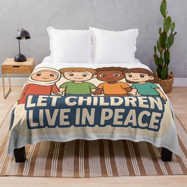 Item preview, Let Children Live in Peace – Pro-Peace Artwork for Palestine and the World designed and sold by BloomOfDesign.