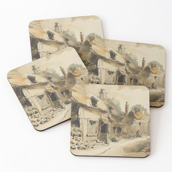 Item preview,  Stokenham2（watercolour + AI) designed and sold by artsmeow.