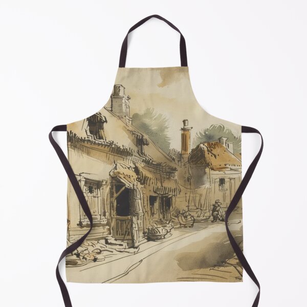Item preview, Stokenham2(watercolour + AI) designed and sold by artsmeow.