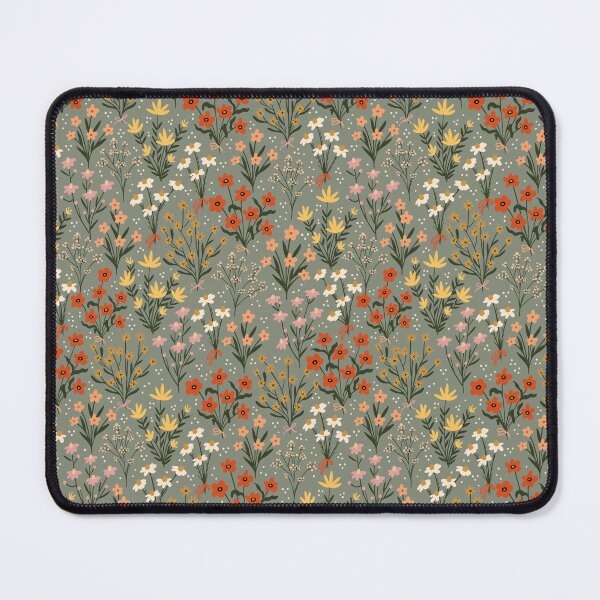 Item preview, Green Meadow - Floral Pattern Design designed and sold by origamishop.