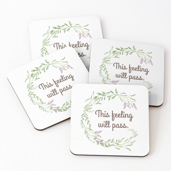 Item preview, This Feeling will Pass - Daily Mental Wellness Through Stoicism designed and sold by LexaArtworks.