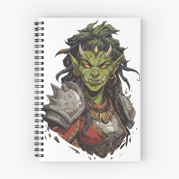 Item preview, Savage DnD Orc Art designed and sold by bapupa.
