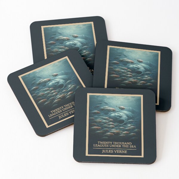 Item preview, A Vintage Poster of Twenty Thousand Leagues Under the Sea - Jules Verne designed and sold by GoodOldVintage.