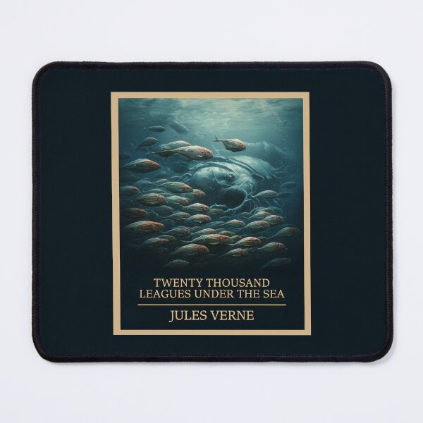 Item preview, A Vintage Poster of Twenty Thousand Leagues Under the Sea - Jules Verne designed and sold by GoodOldVintage.