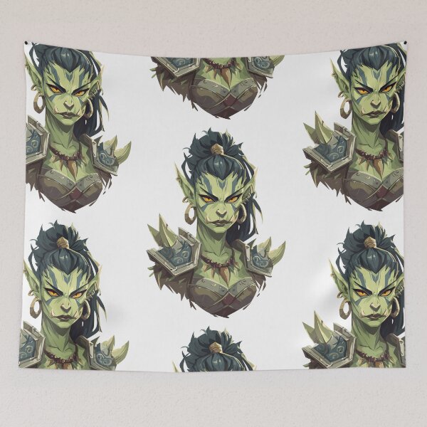 Item preview, Fearsome DnD Orc Art designed and sold by bapupa.