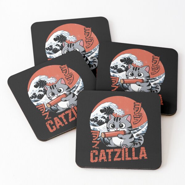 Item preview, Catzilla Anime Student Memes designed and sold by CandyVenom.