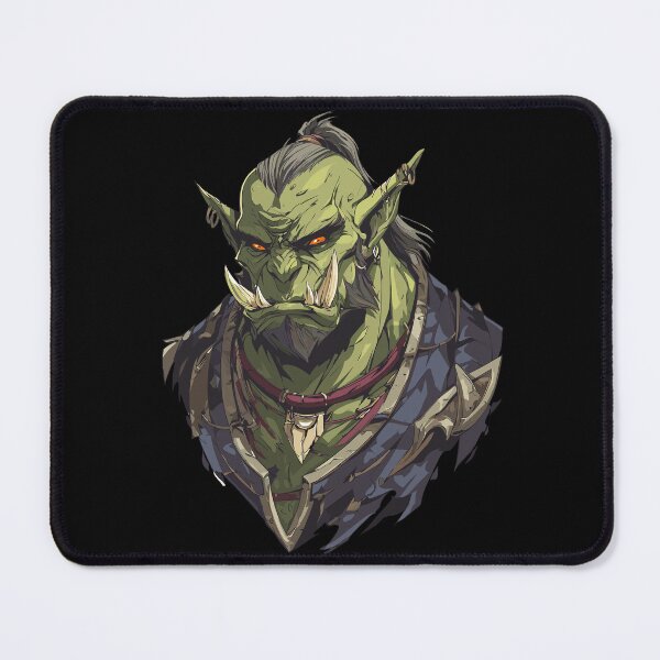 Item preview, Green-Skinned DnD Orc Art designed and sold by bapupa.