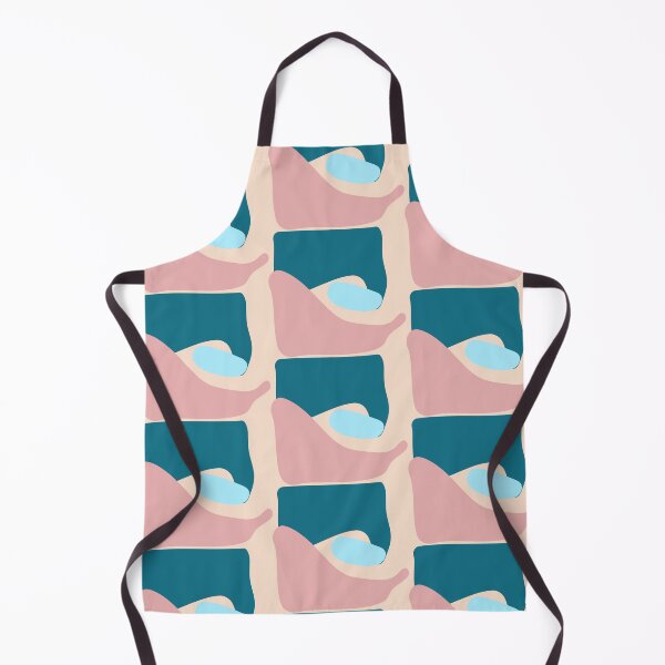 Item preview, Bold pastel colour irregular spots in dusty pink, baby blue, emerald green designed and sold by strokes and splashes.