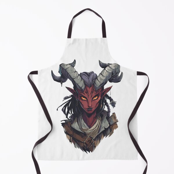 Item preview, Demonic DnD Tiefling Art designed and sold by bapupa.